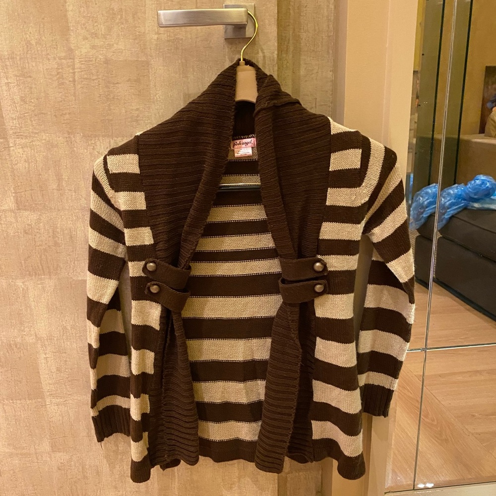 Pink Angel Cardigan (size M (10/12) )